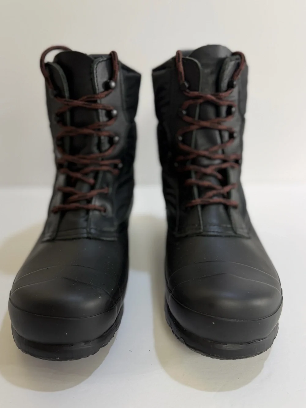 Hunter Original Insulated Lace-Up Rain Boots Black Size 6 Waterproof Duck Boots